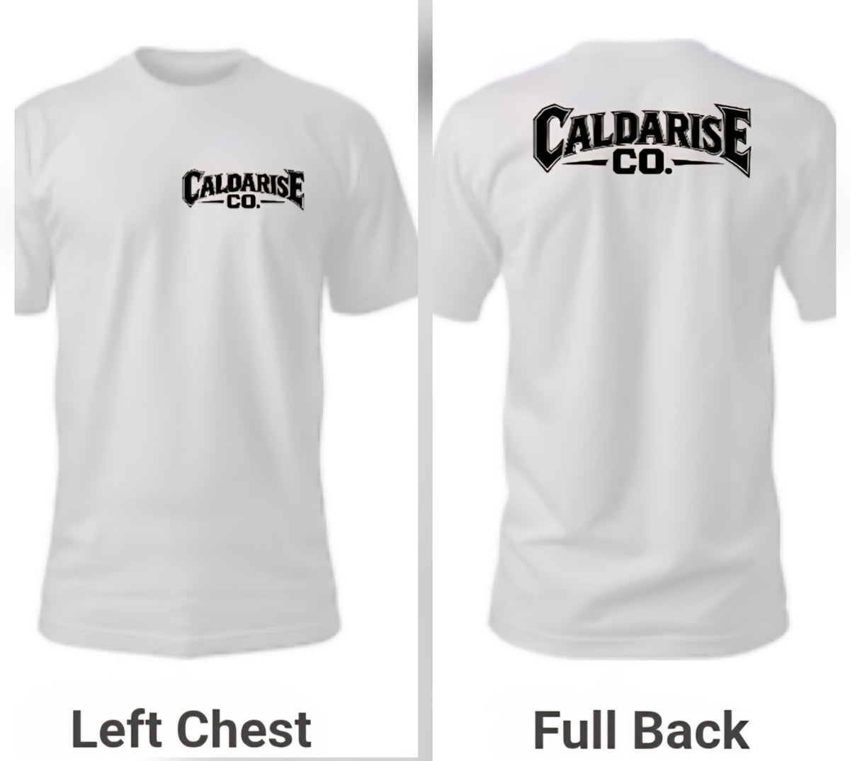 Short Sleeve Caldarise Co. T-shirt