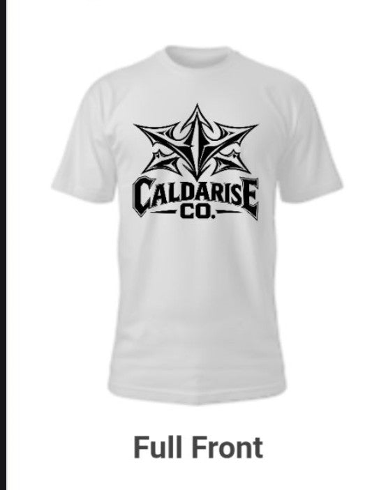 Caldarise Co. short sleeve tshirt with front logo
