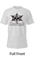 The Caltrop Black Logo, front only
